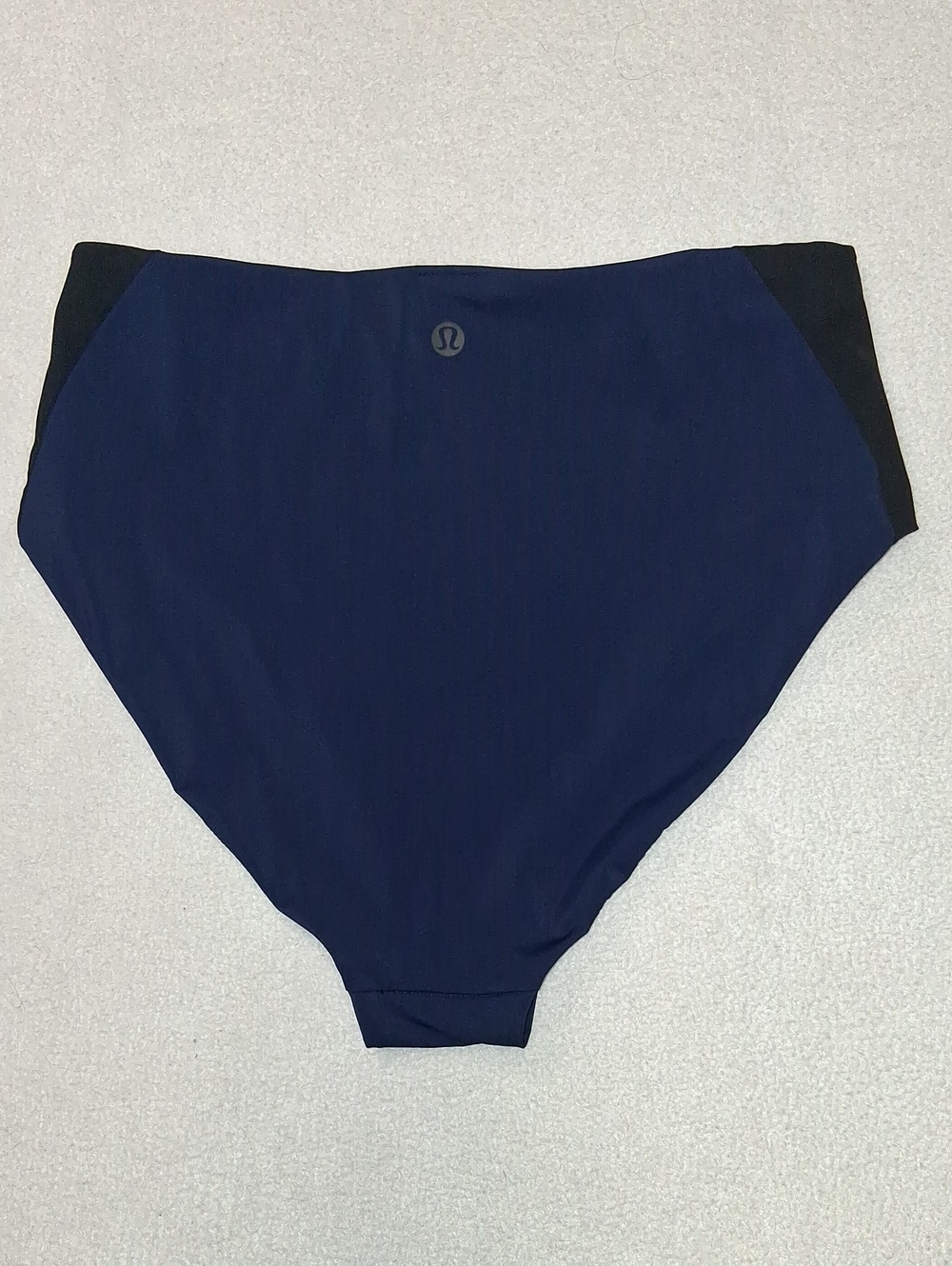lululemon athletica Navy and Black High-Waist Bikini Bottom